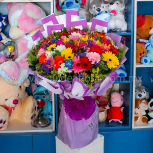 50 Gerberas Deluxe
