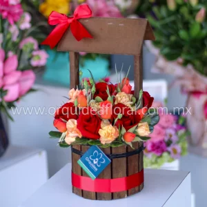 Pozo Rustico Mini Naranja Mix